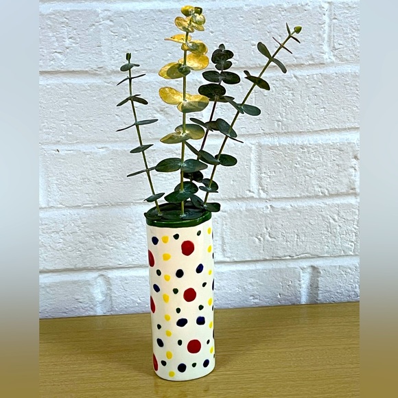 Accents Mid Century Bud Vase Abstract Art 6 Poshmark